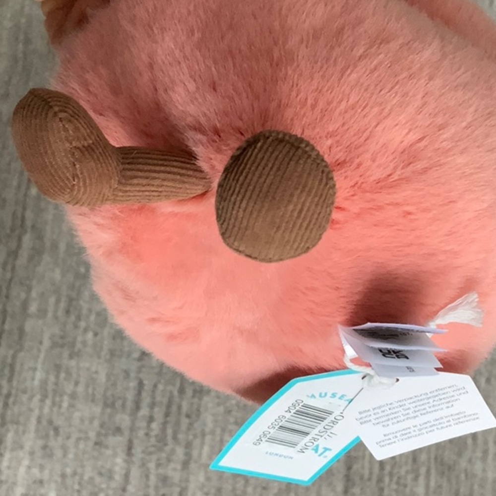 Jellycat Amuseables Peach JELLYCAT PEACH - Picture 2 of 4
